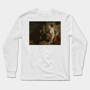 Vertumnus and Pomona by Caesar van Everdingen Long Sleeve T-Shirt